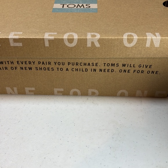 EUC In Box TOMS 6.5 Desert Wedge High Dark Grey Suede. Lightly Worn. Very Clean - Picture 7 of 8